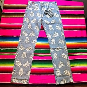 NWT Levi's x Gundam SEED '93 501 Jeans Tag Size‎ 33x34 (Fit 32x34) GATX-105